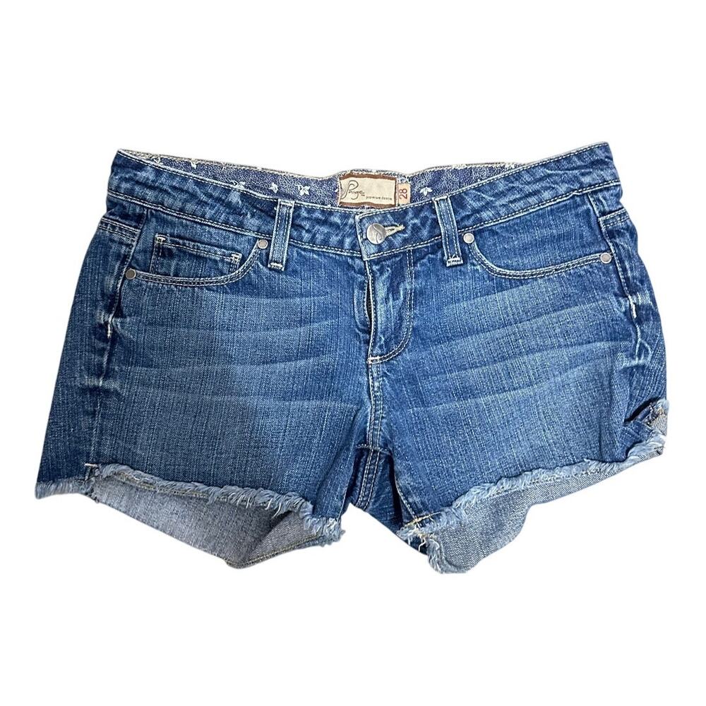 Paige women's Silver lake‎ denim shorts size 28